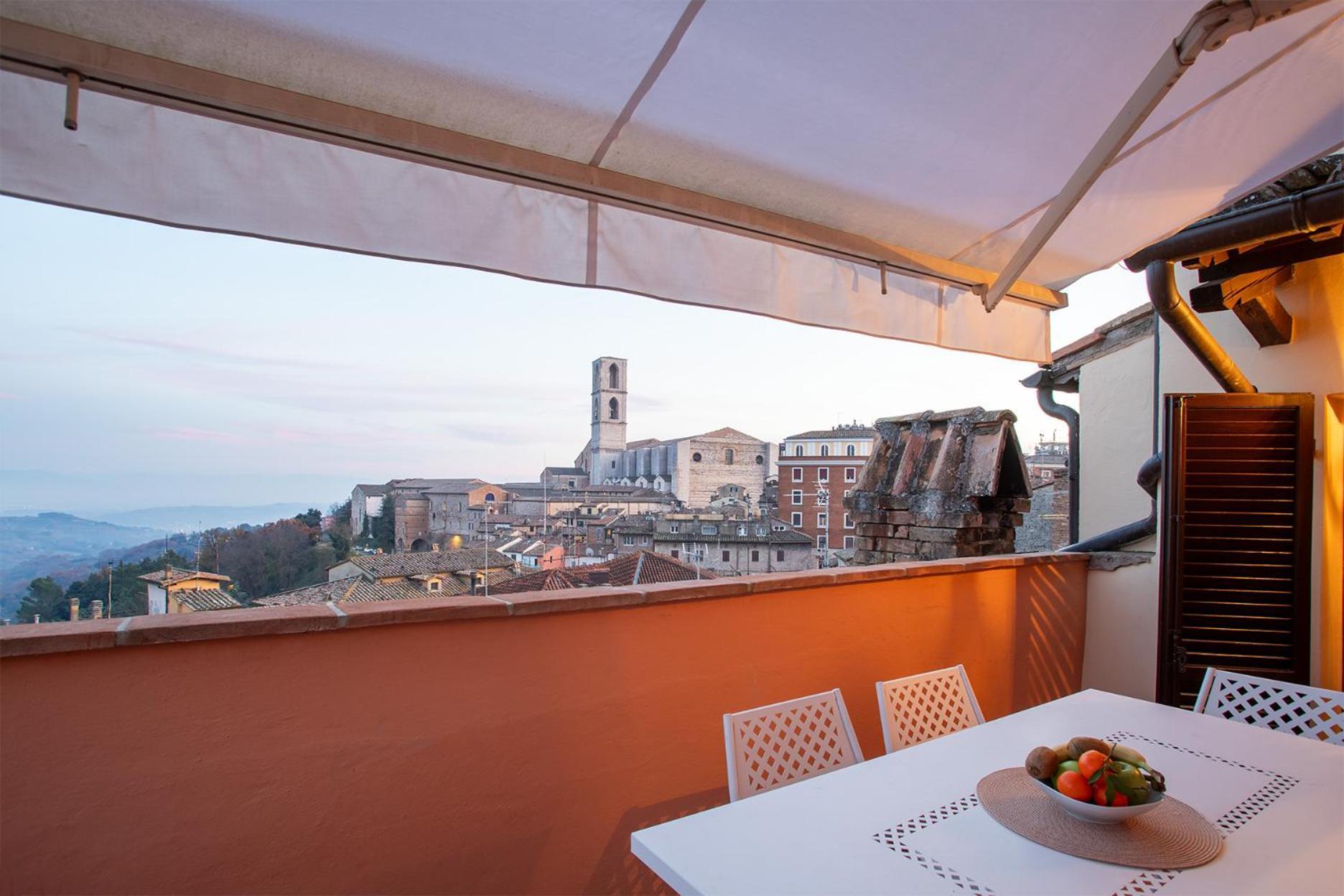 Panoramic Apt - A Due Passi Dal Centro - Italywego Perugia Zewnętrze zdjęcie
